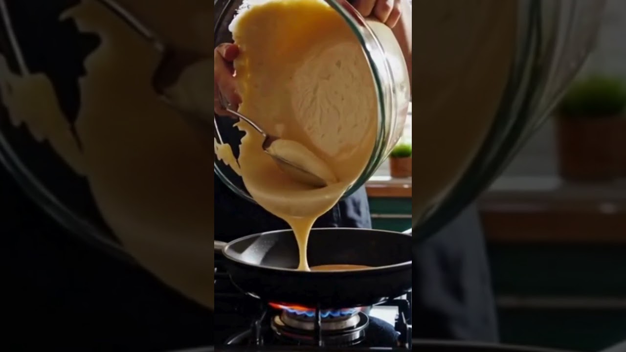 “Homemade Pancakes in 5 Minutes.How to cook pancakes
