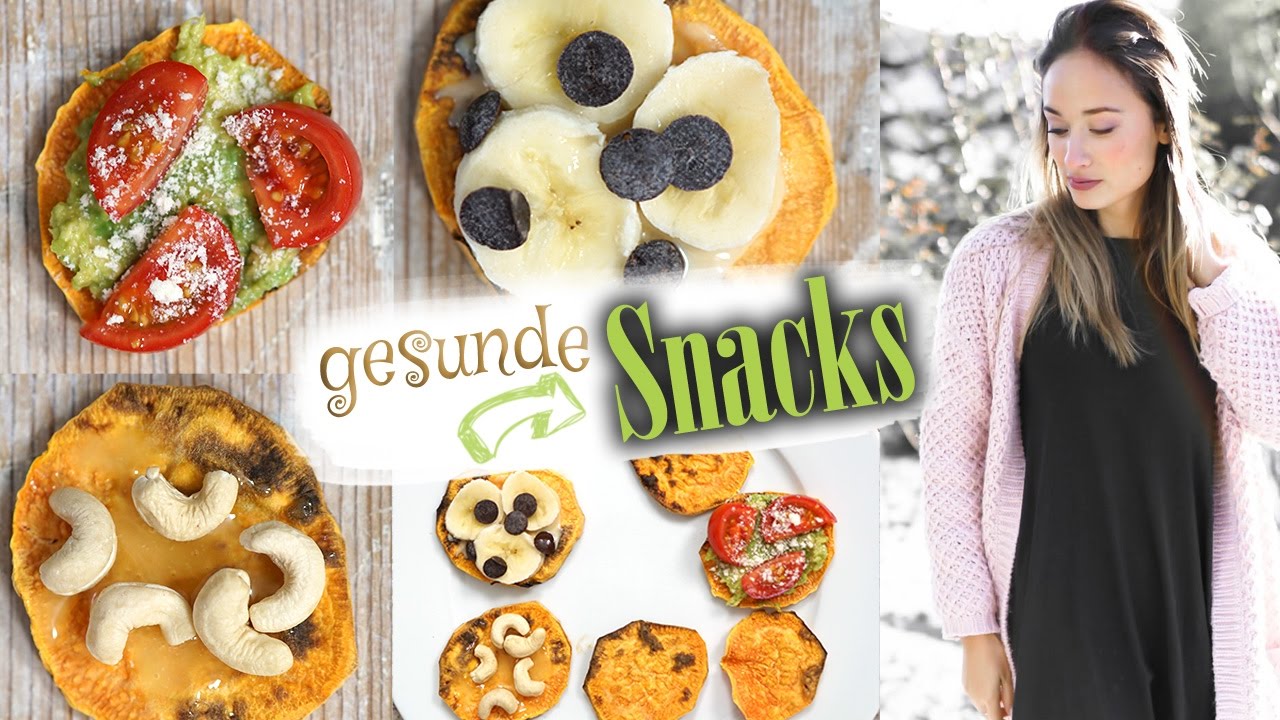 Gesunde Snacks für zwischendurch - Snackideen ausm Toaster - Süßkartoffel Toast - Rezept