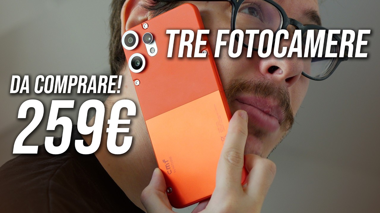 Lo Smartphone DA COMPRARE a meno di 300€: CMF Phone 2 PRO | Recensione