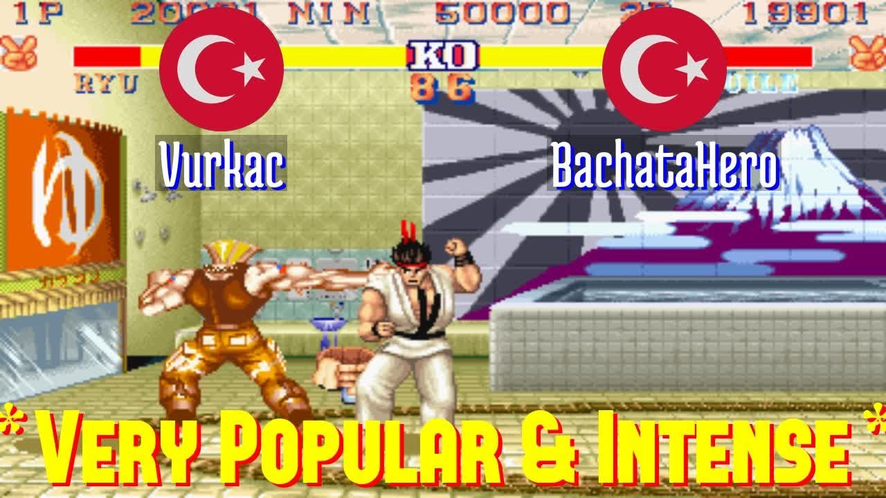 FT5 @sf2ce: Vurkac (TR) vs BachataHero (TR) [Street Fighter II Champion Edition Fightcade] Mar 17