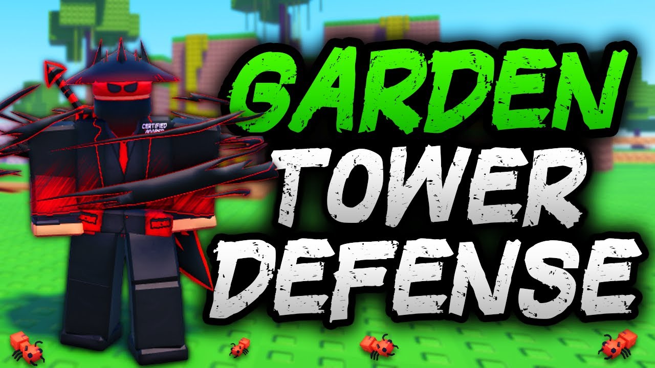 SURVIVING BUGS In Garden Tower Defense!🌻- Roblox