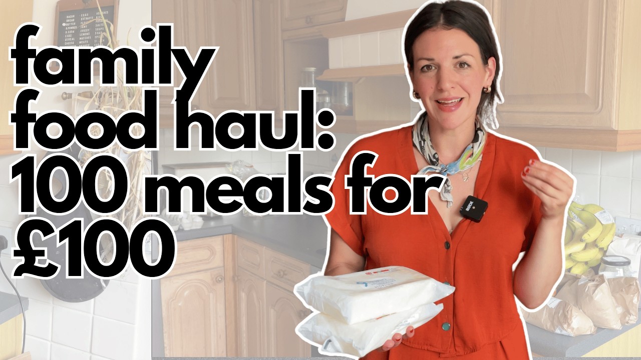 100 meals for £100: Our budget food haul & what we ate in a week!