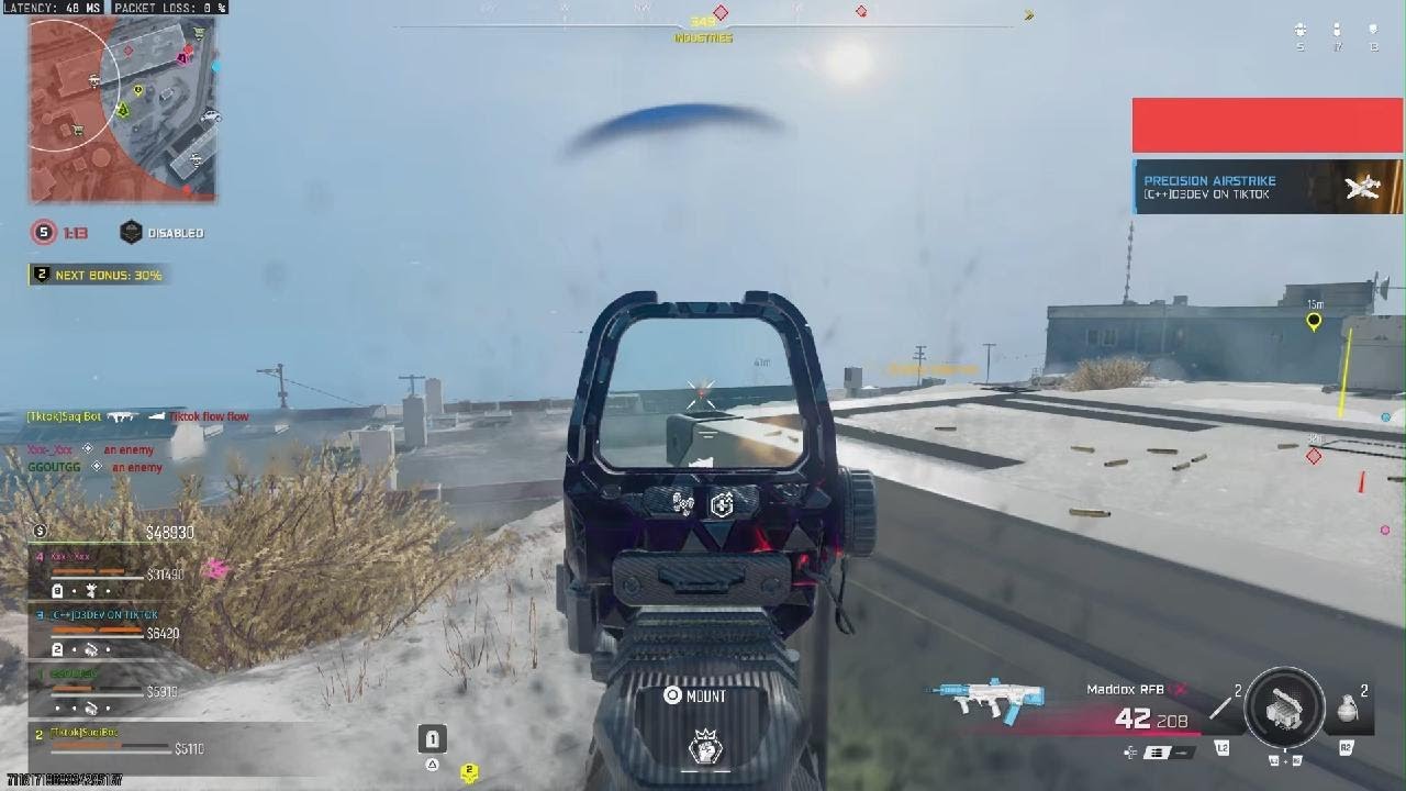 Warzone Resurgence 22 Kill Dub - 1v3 Clutch