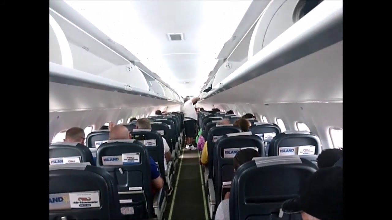 Business - Air Vanuatu NF 60 from Port Vila - Vanuatu  to Noumea - New Caledonia