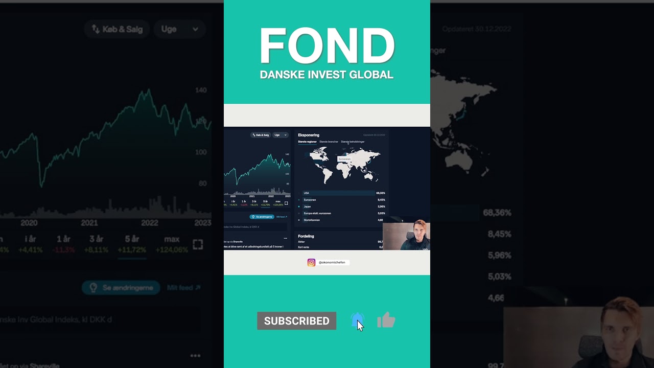 Danske Invest Global Indeks vs Sparindex Globale Aktier #shorts