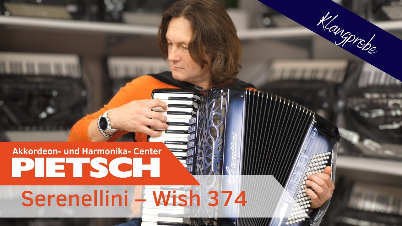 Akkordeon - Serenellini Wish 374 - Klangprobe