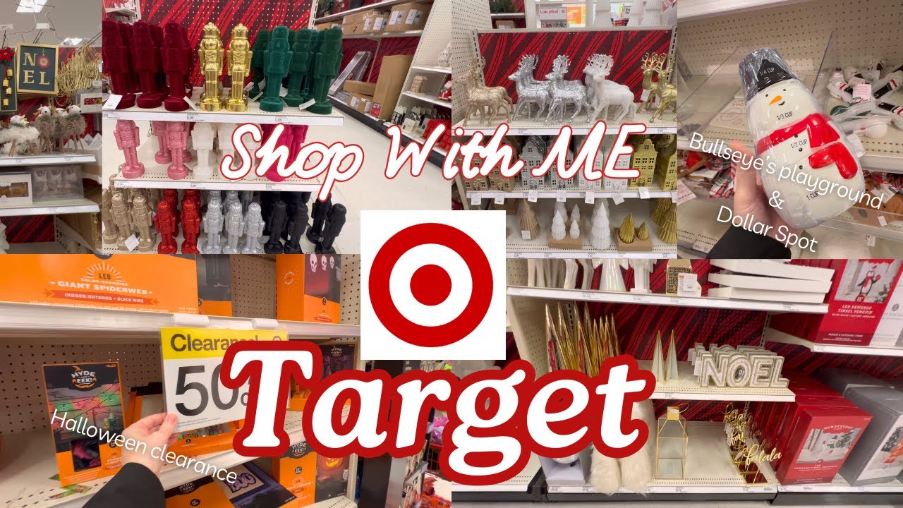 Target Shop With Me | Halloween Clearance | Christmas 2024