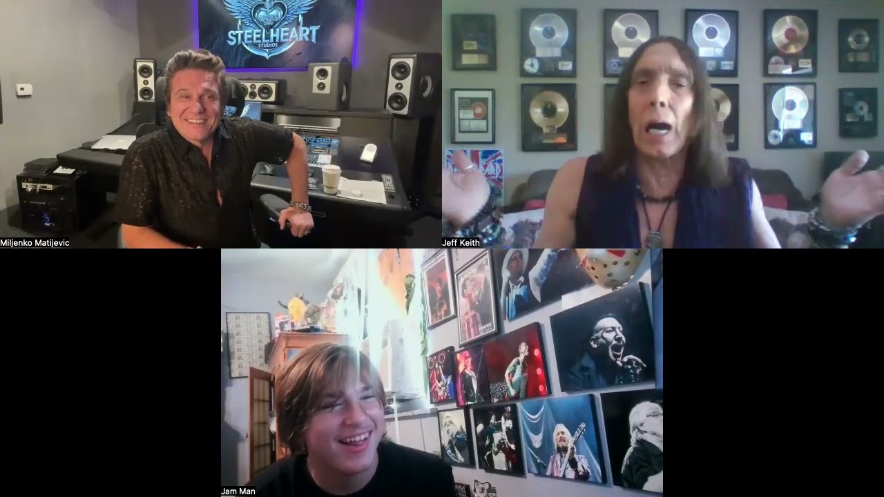 Rocking With Jam Man  interviews rock legends Miljenko Matijevic of SteelHeart & Jeff Keith of Tesla