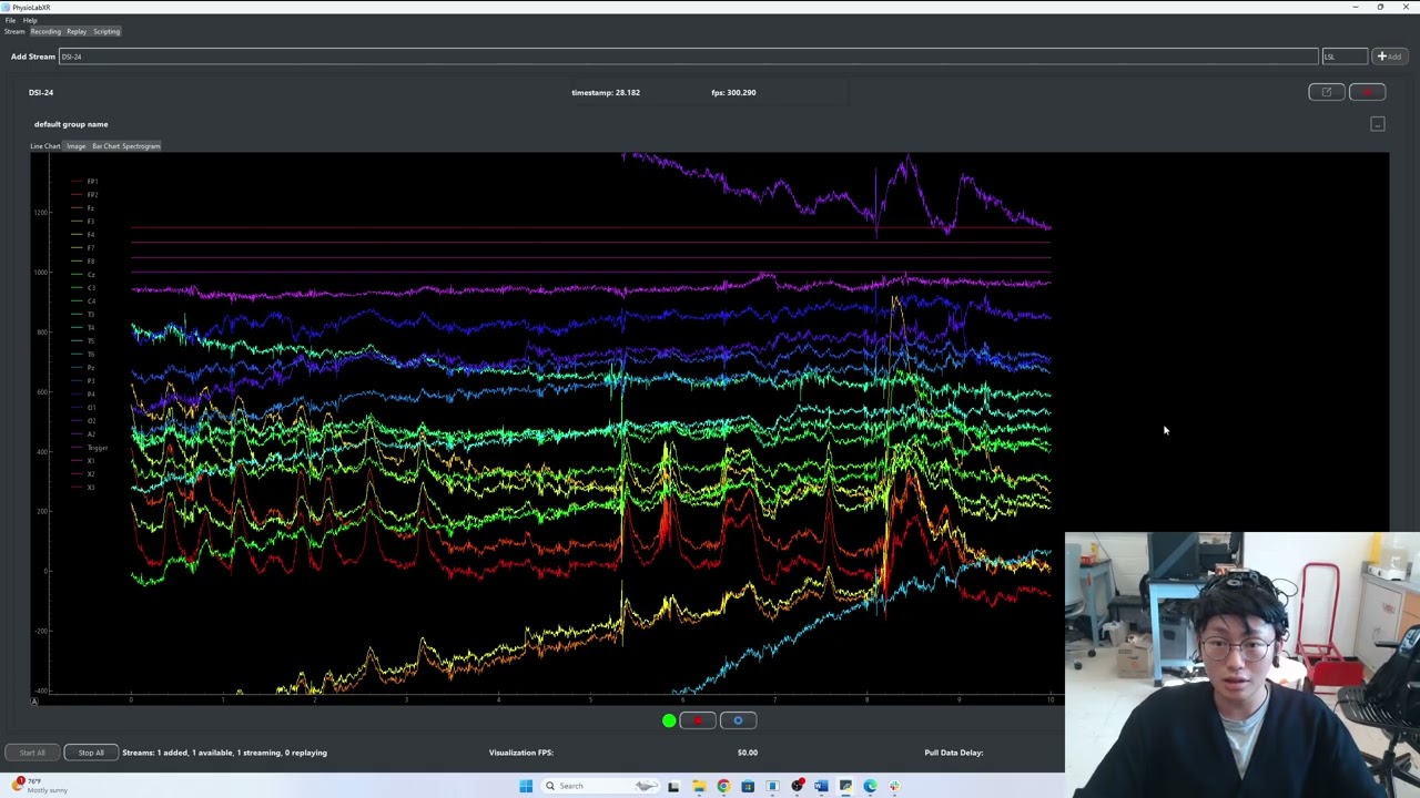 COE PhysioLabXR x Wearable Sensing DEMO
