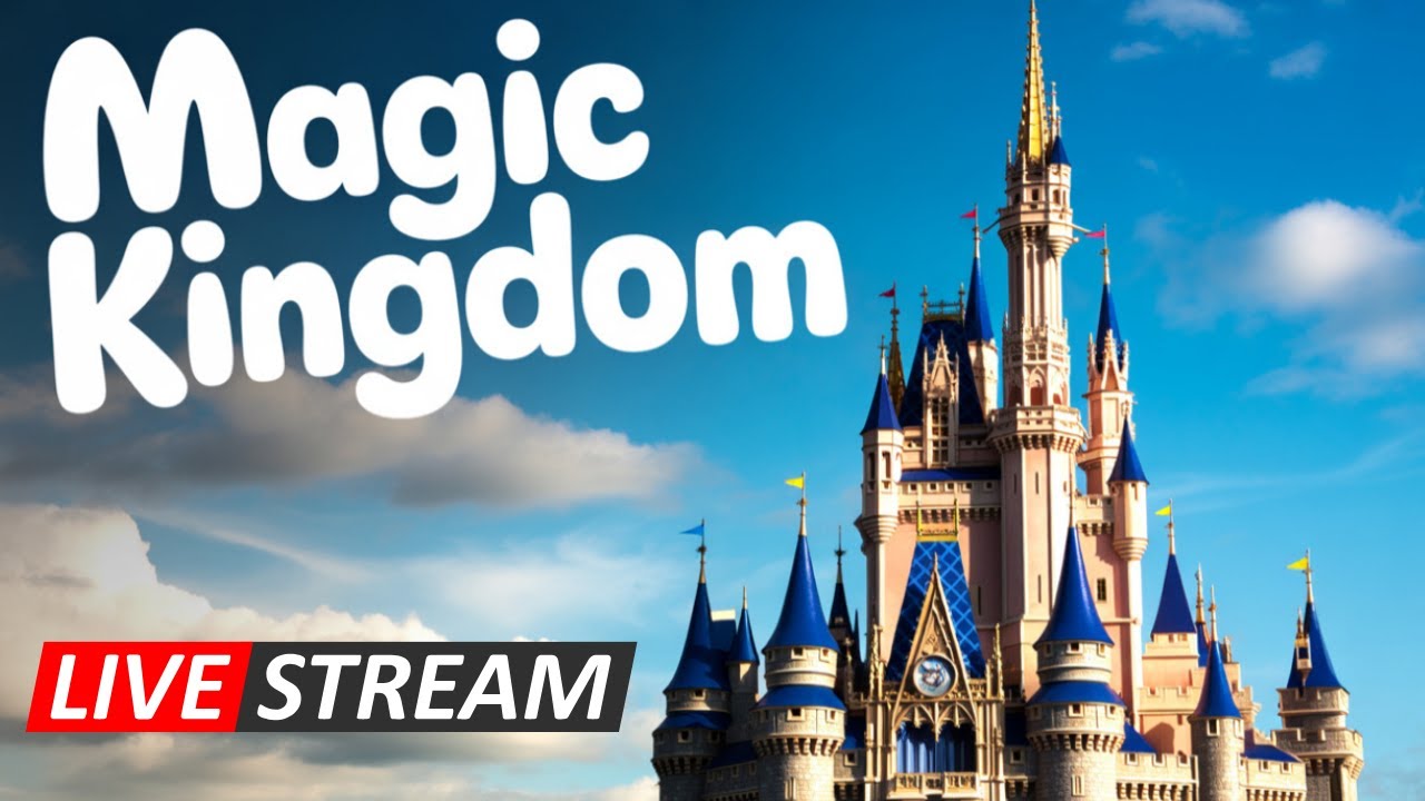 🔴 LIVE: Magic Kingdom: Early Morning Walk in the Park Christmas? | Walt Disney World Live Stream