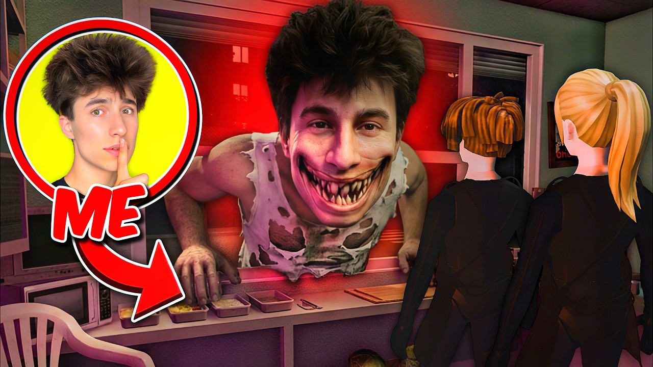 TROLLING My SUBSCRIBERS AS ANOMALIES With ADMIN In Roblox SCARY Shawarma KIOSK...