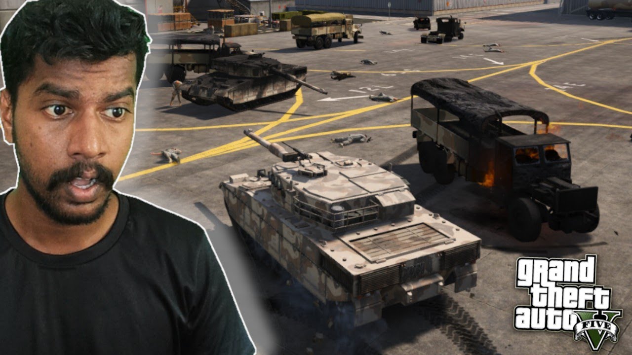 Military Base -ൽ പോയി Tank Steal ചെയ്തപ്പോൾ 🔥