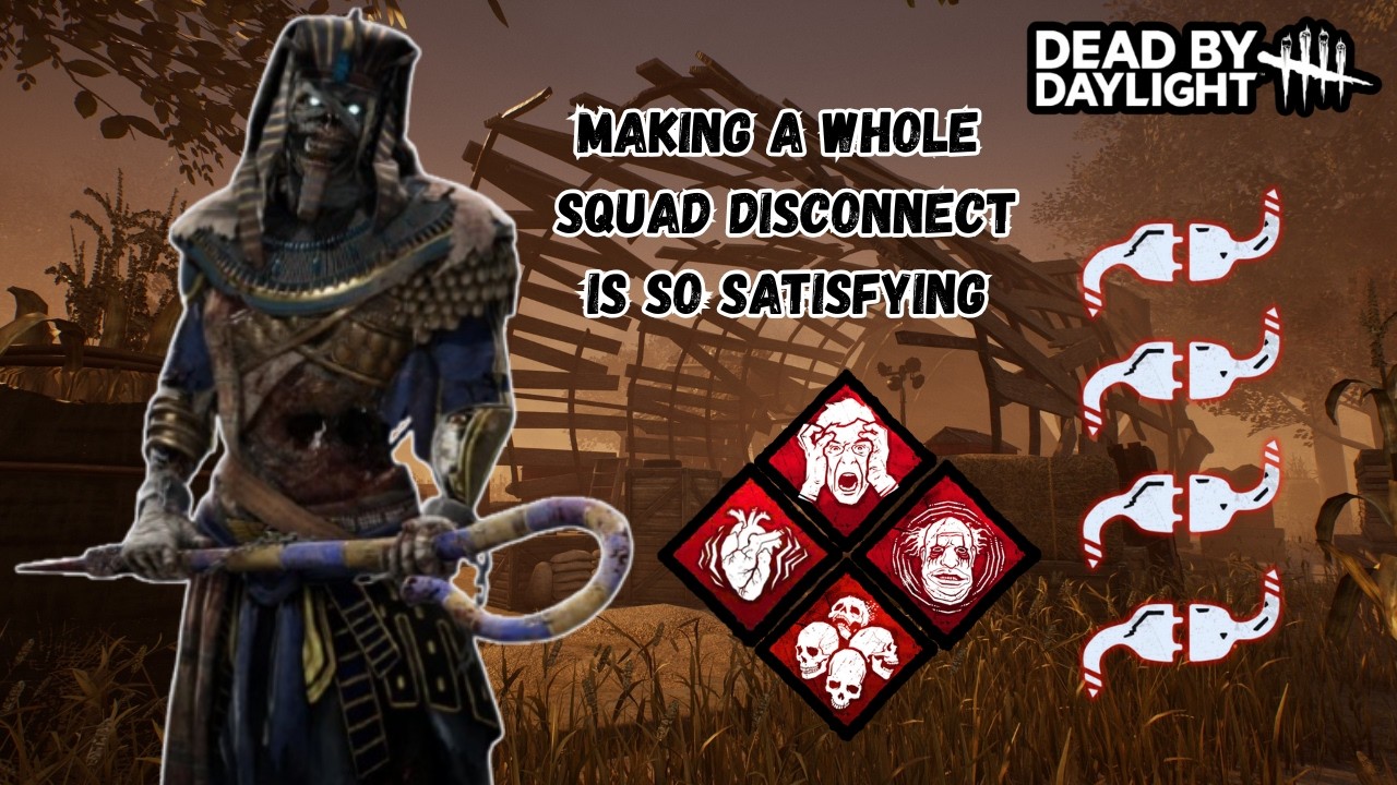 Dead by Daylight | Pharaoh Eddie | Making a Whole Squad Disconnect is So Satisfying!!!