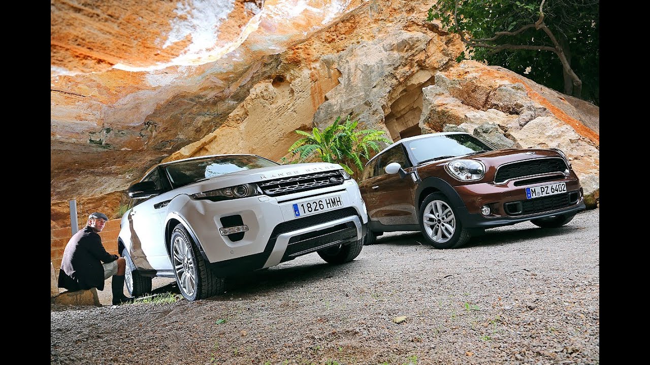 Mini Paceman vs. Range Rover Evoque - Zwischen Sakko und Gummistiefeln