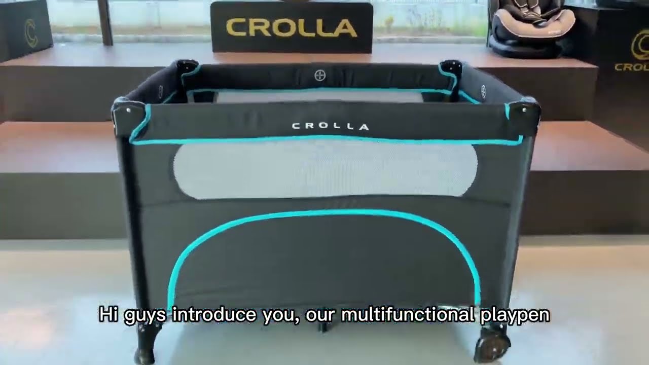 Travel Friendly Bedside Baby Playpen | Crolla Ally