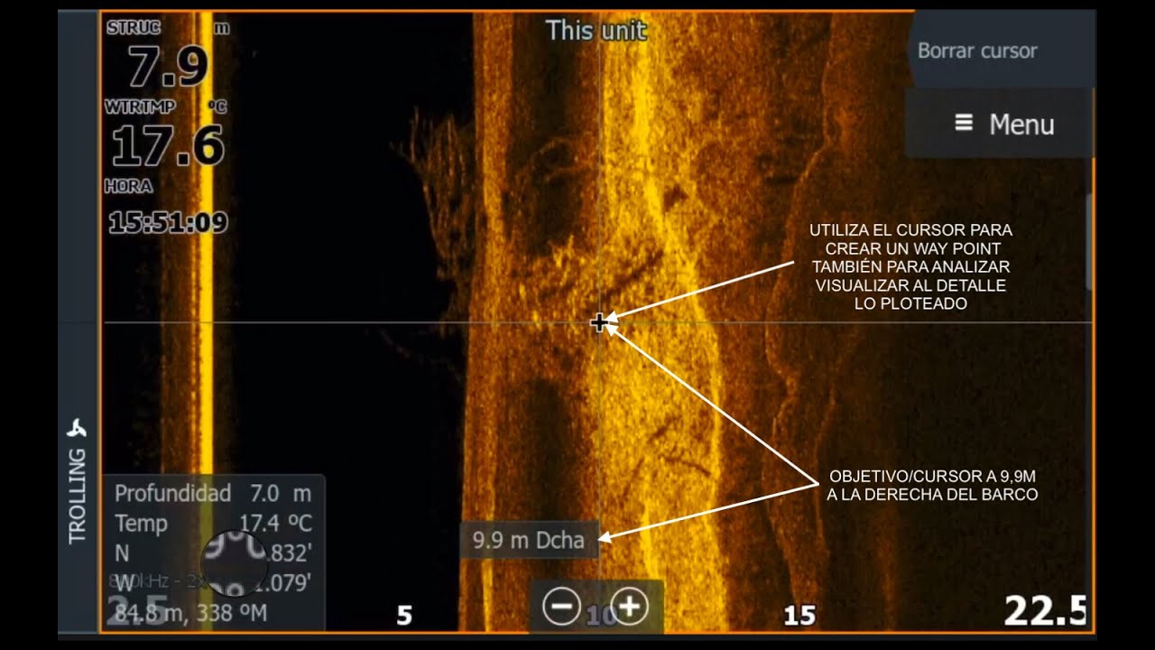 Ploteo SideScan - Sondeo Vista Lateral - Trucos y Consejos