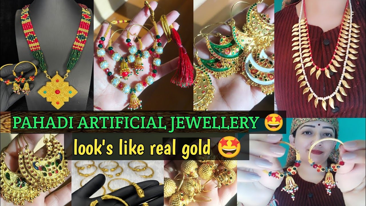 PAHADI ARTIFICIAL JEWELLERY 🤩||TRADITIONAL||KOTGARH||LOOK'S LIKE REAL GOLD 👌||जल्दी जल्दी बुकिंग करो