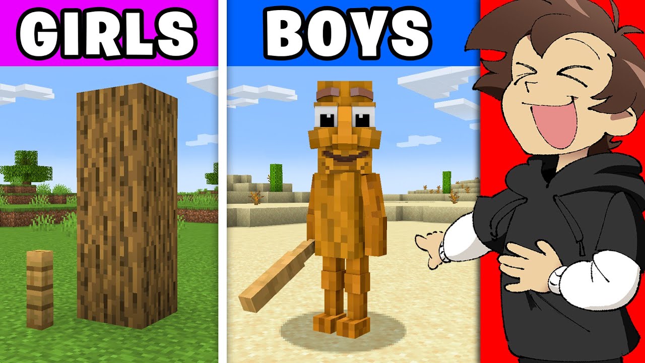 What DIFFERENT People SEE in Minecraft!
