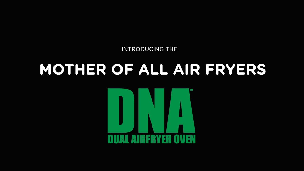 Introducing The DNA Dual Airfryer Oven - The Mother of All Air Fryers