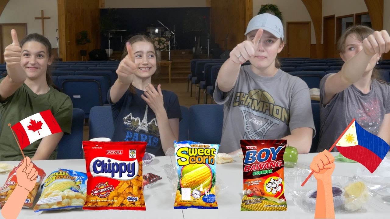 Canadian Teens Try Filipino Snacks