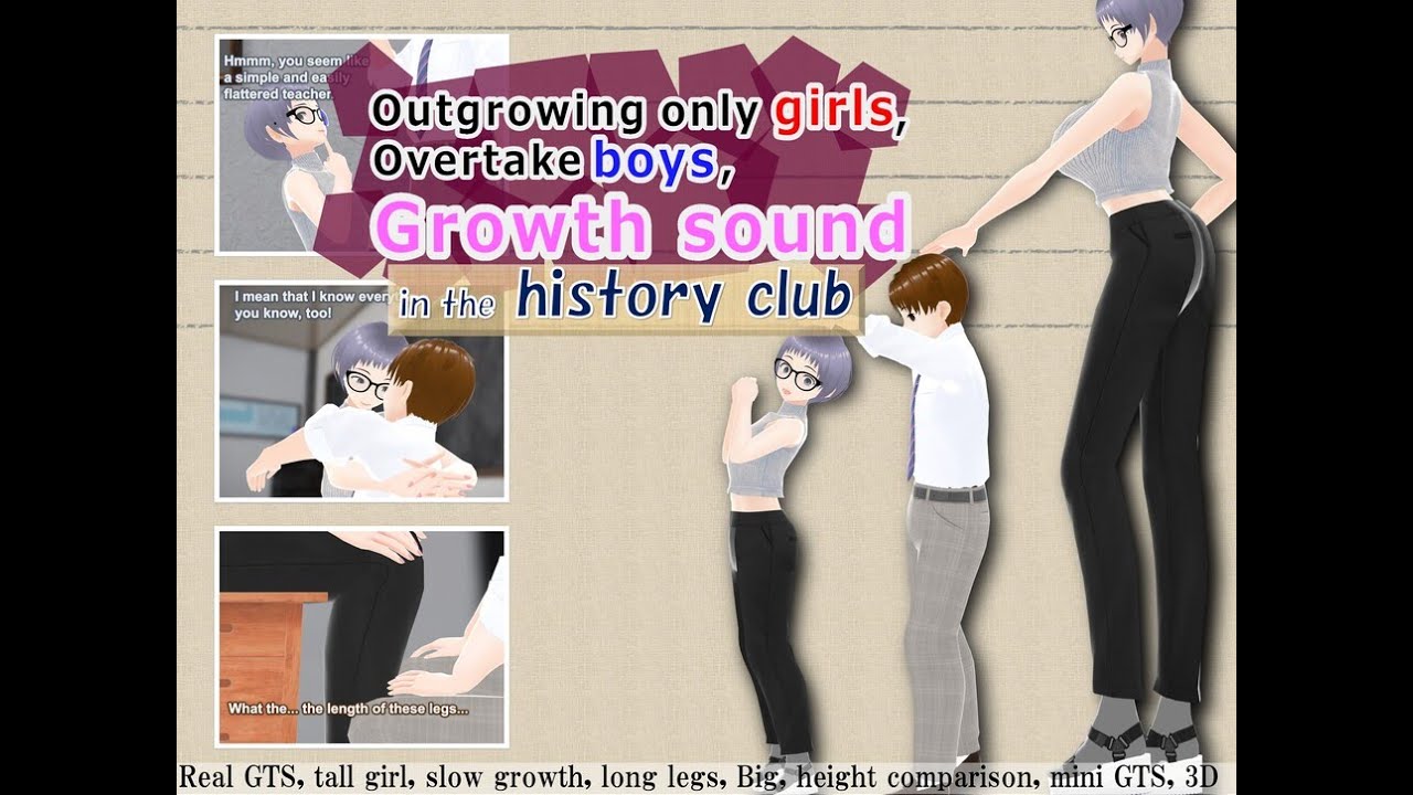 Outgrowing only girls, Overtake boys, Growth sound in the history club(preview)