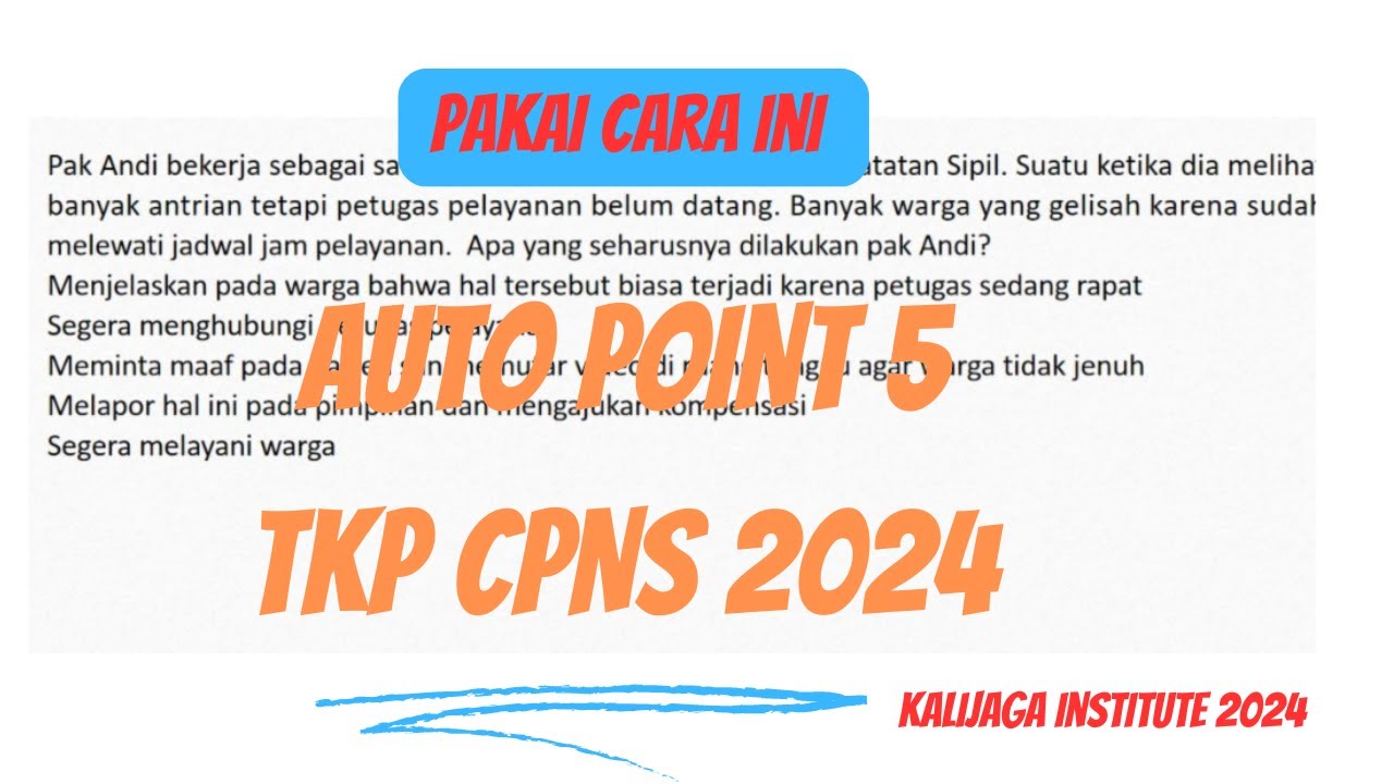 BAHAS FR TKP POINT 5