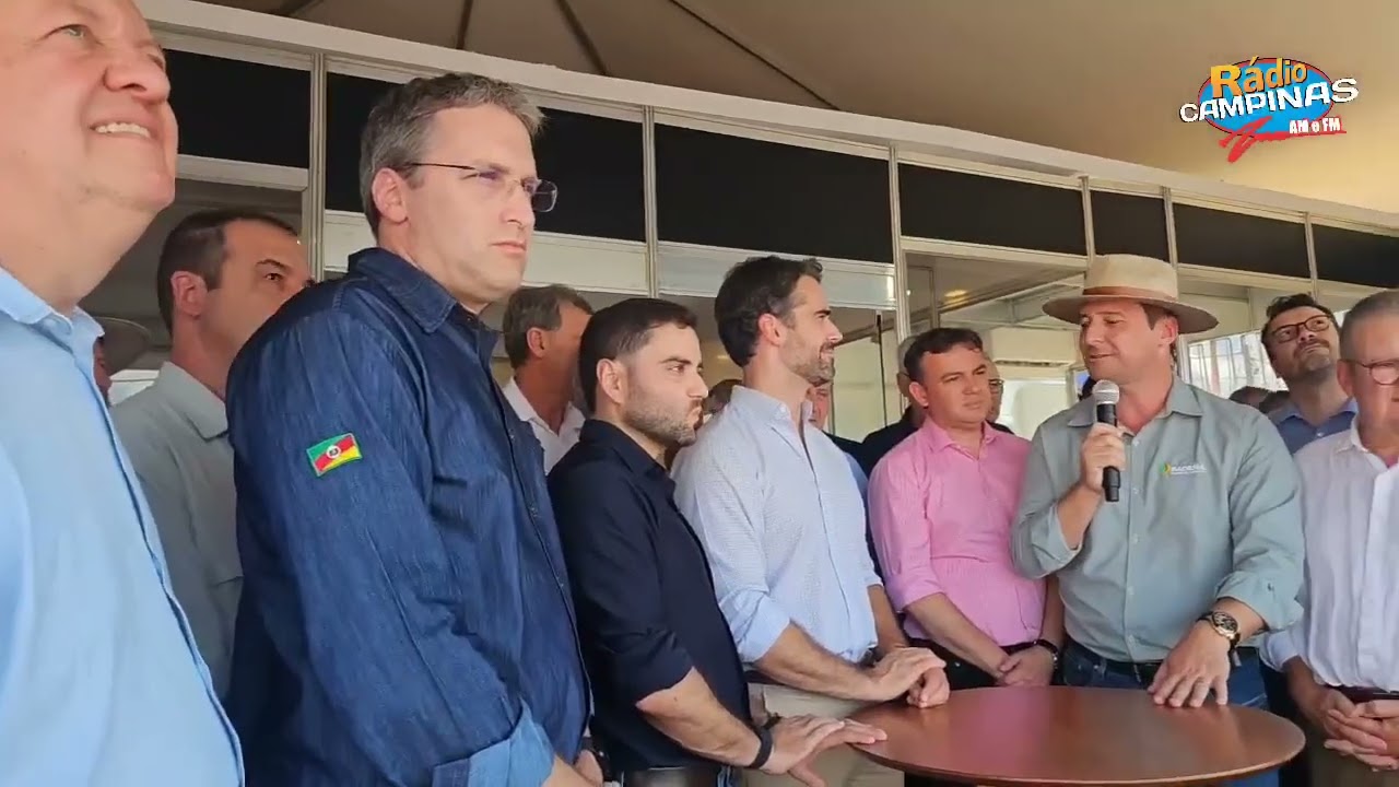 Assinatura convênio governo do estado e municípios de Jacutinga e Quatro Irmãos. 