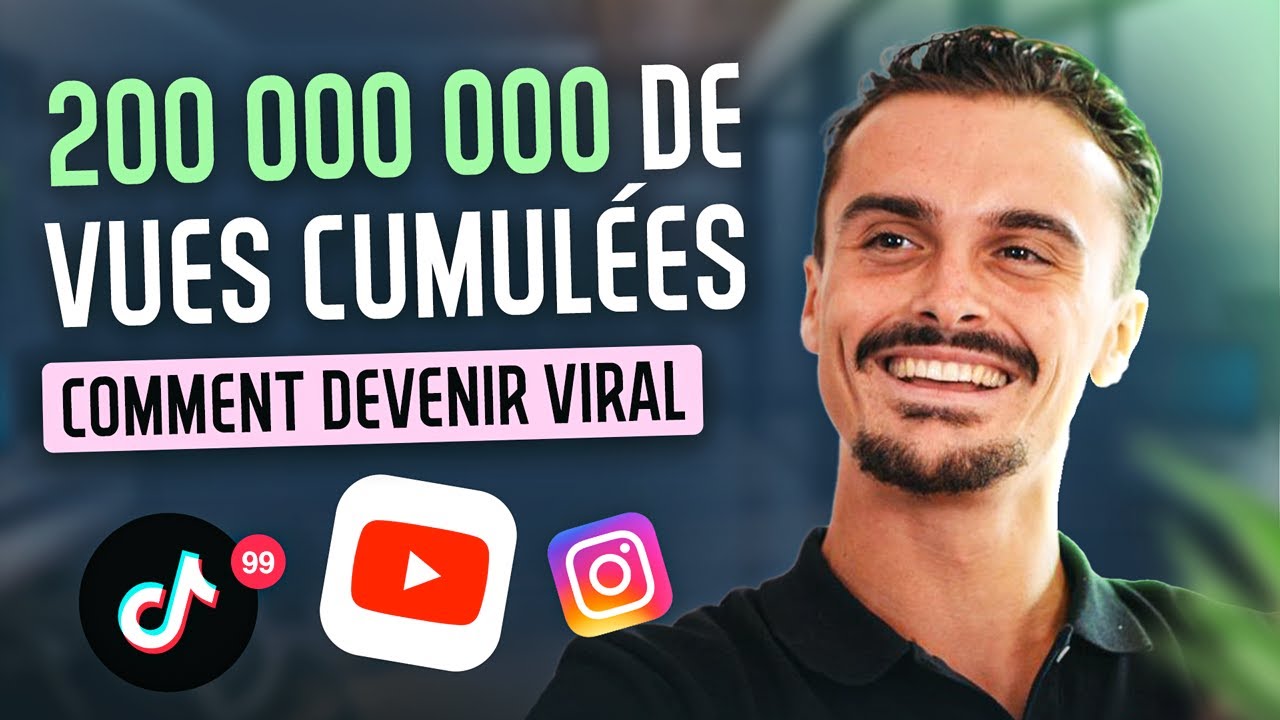 Il a perc&eacute; le secret de la viralit&eacute; sur les r&eacute;seaux (TikTok, YouTube, Instagram) - Bastien P&eacute;lissier