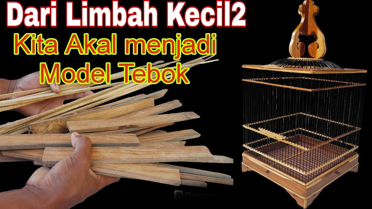 Manfaatkan Limbah Potongan Kayu Kecil
