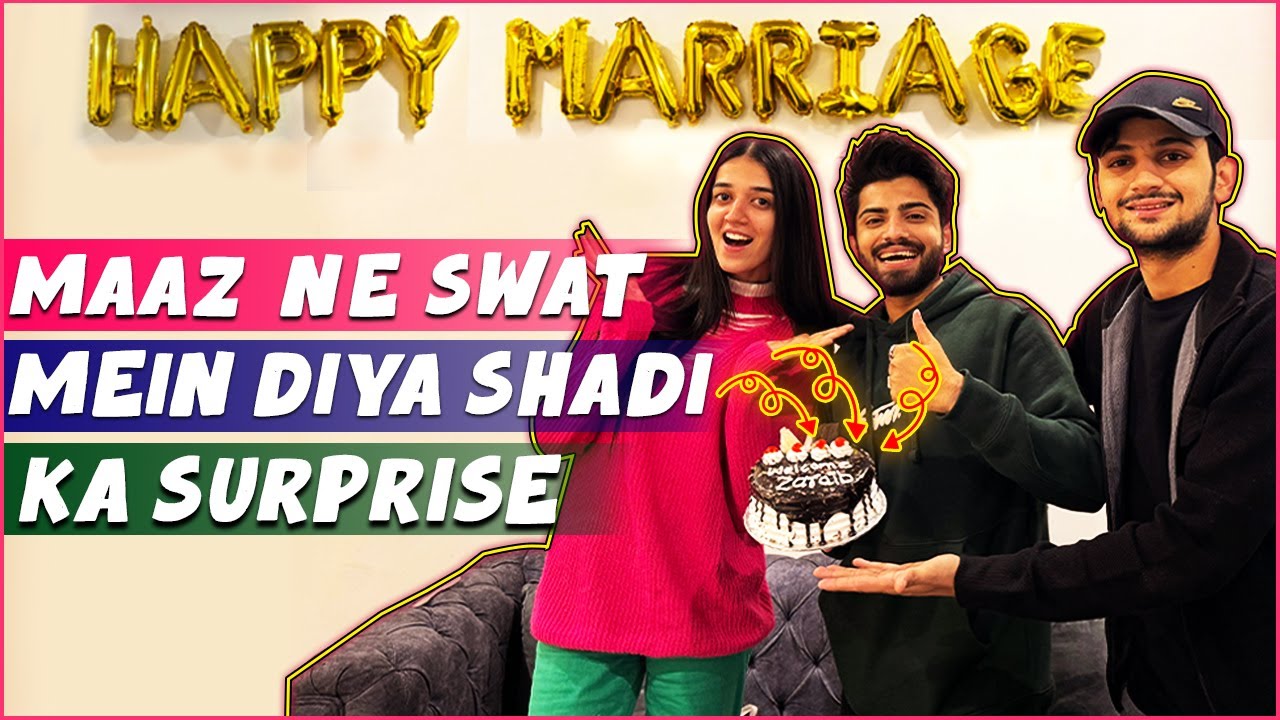 Maaz Nay Swat Mein Diya Shadi Ka Surprise | Laraib Khalid | Zarnab | Maaz Safdar | ZARAIB