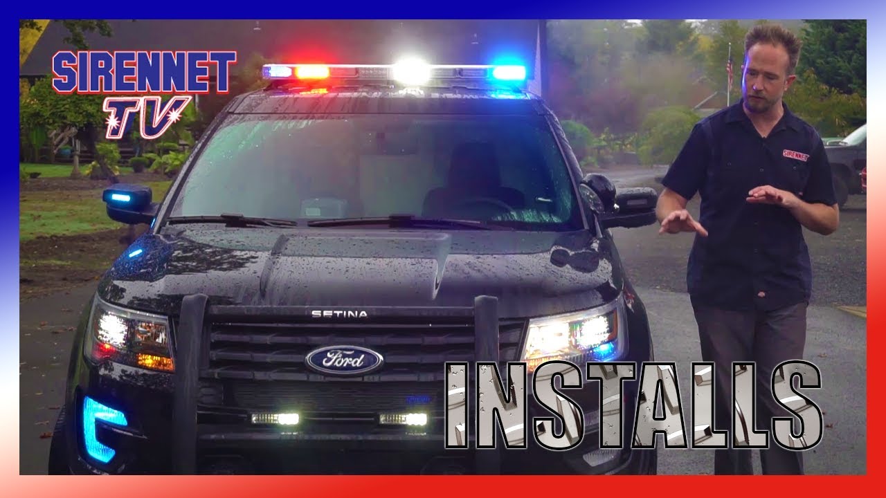A 2017 K9 Ford Interceptor Utility