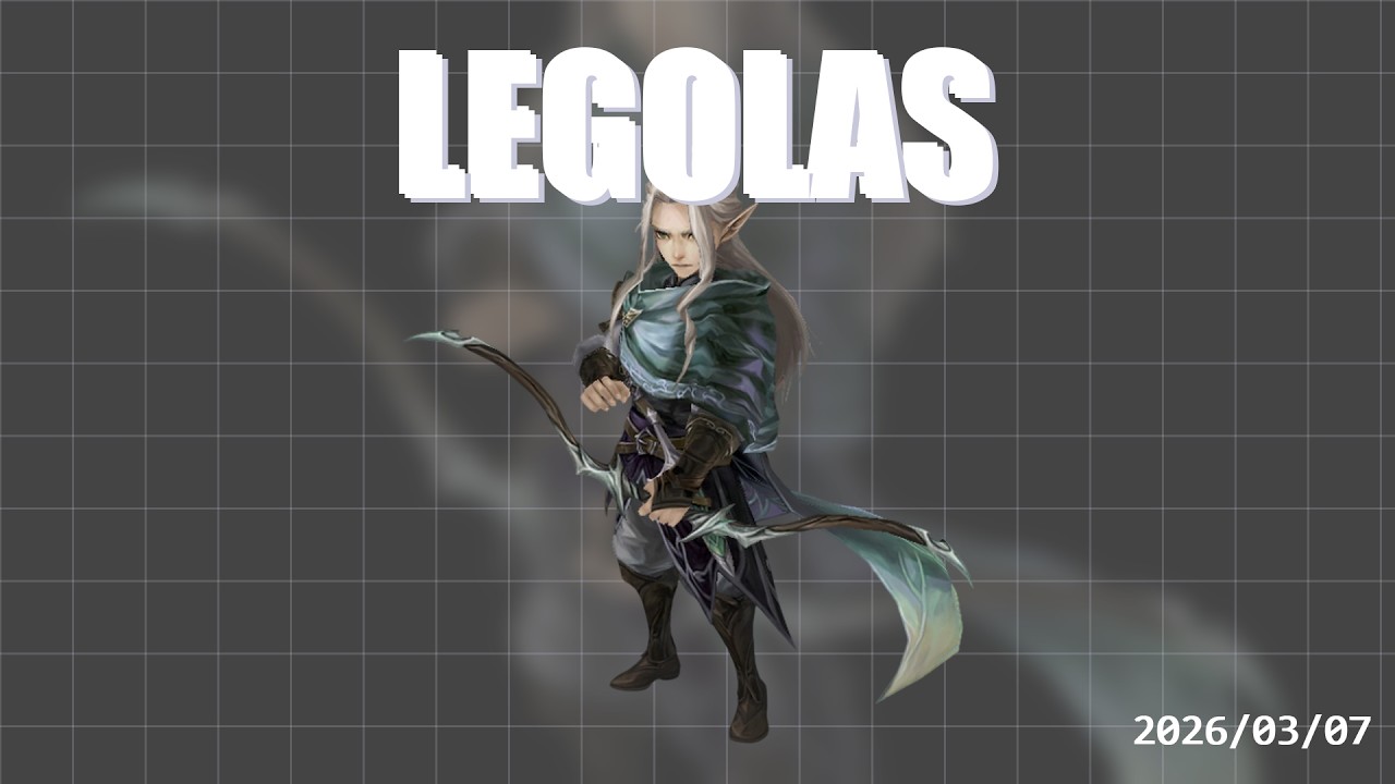 Light | Legolas | レゴラス | in RTA - Summoners War