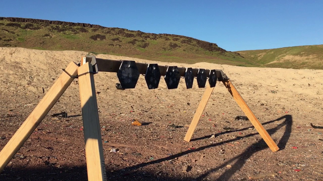 MGM Targets &ndash; AR550 Steel Targets &ndash; MLS Plate Rack In a Bucket