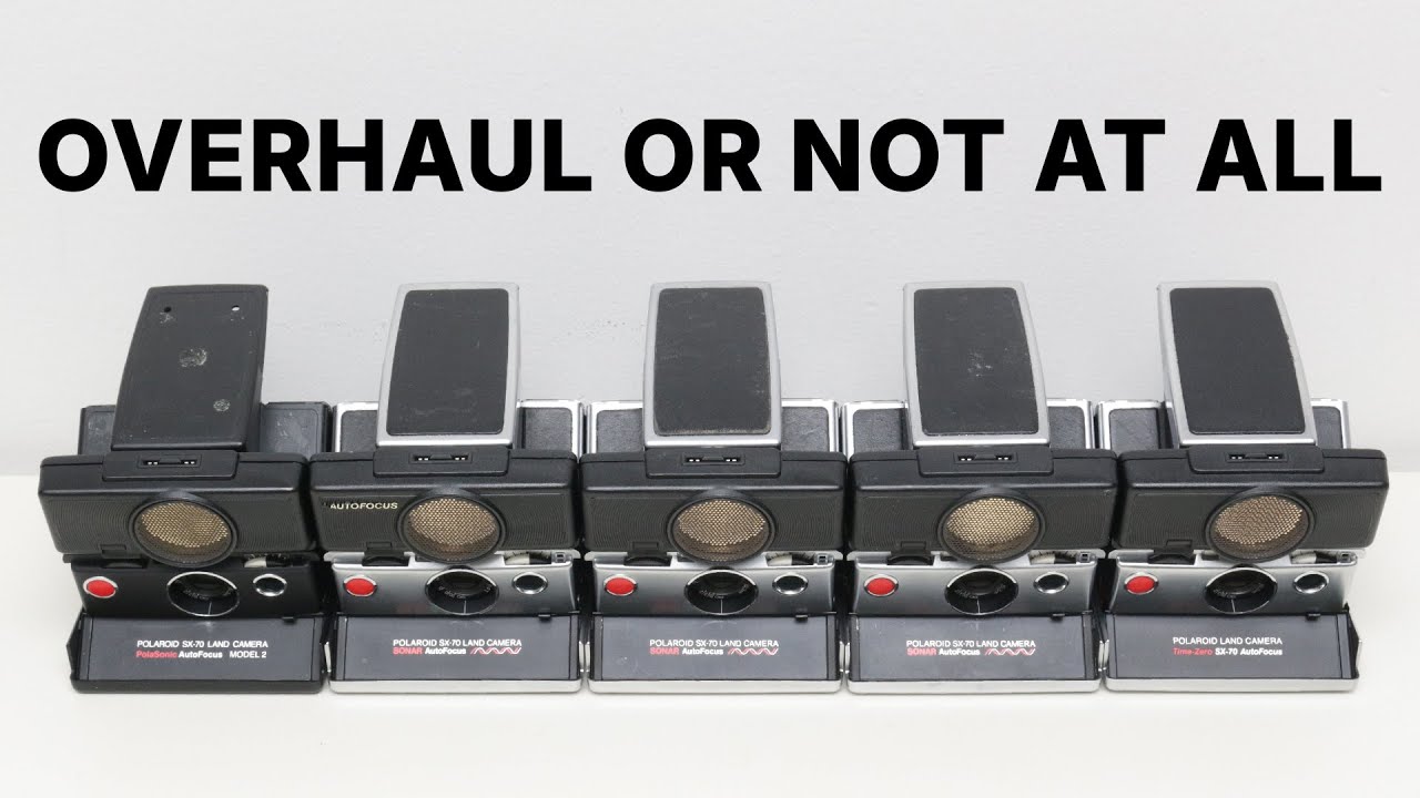 No Upgrades Without an Overhaul: Why servicing the SX-70 is so important.