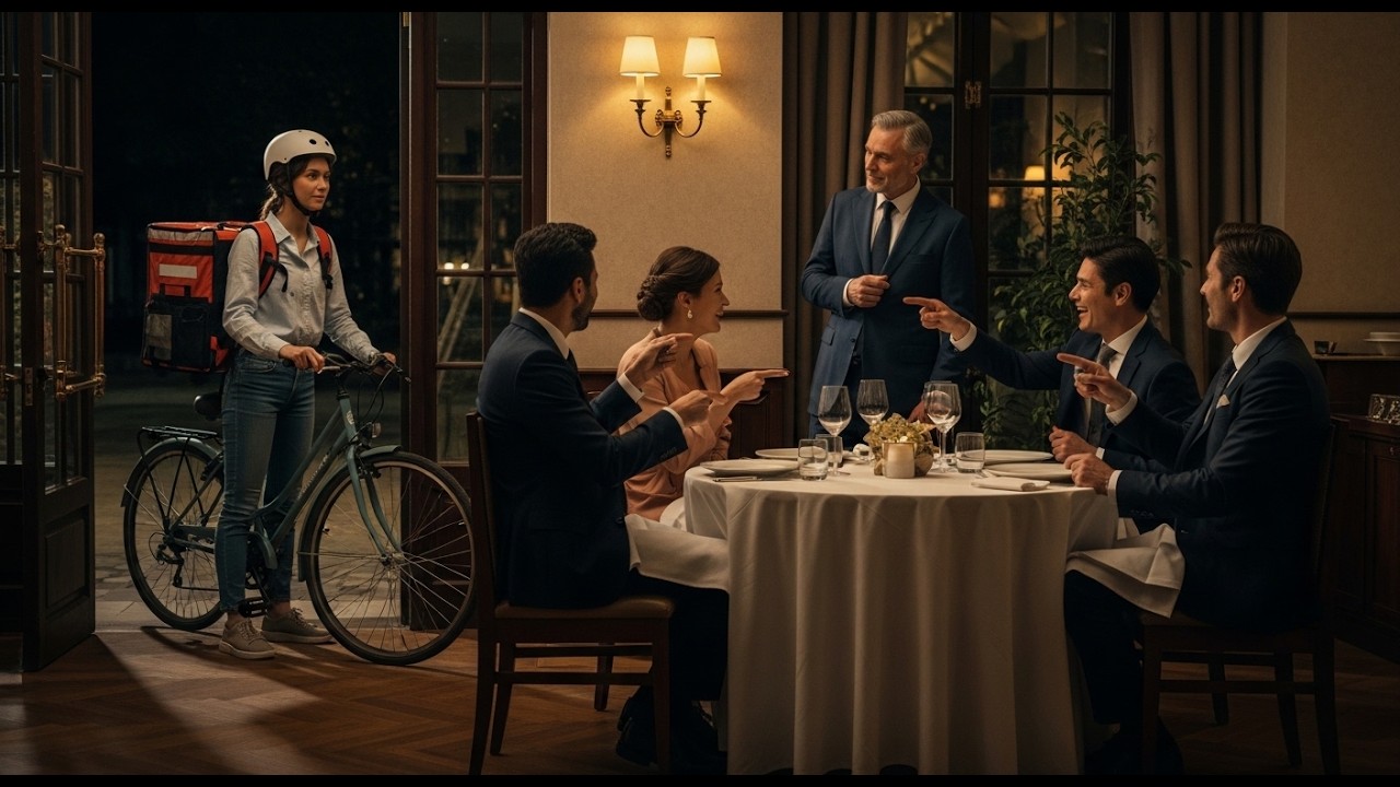 Riram da Entregadora de Bicicleta… Até Descobrirem o Que o Milionário Decidiu Fazer