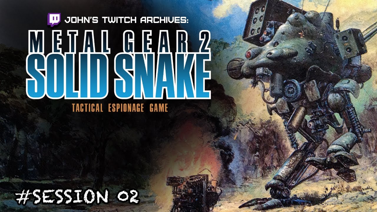 Metal Gear 2: Solid Snake | Session #02 - Playin' every Metal Gear game!