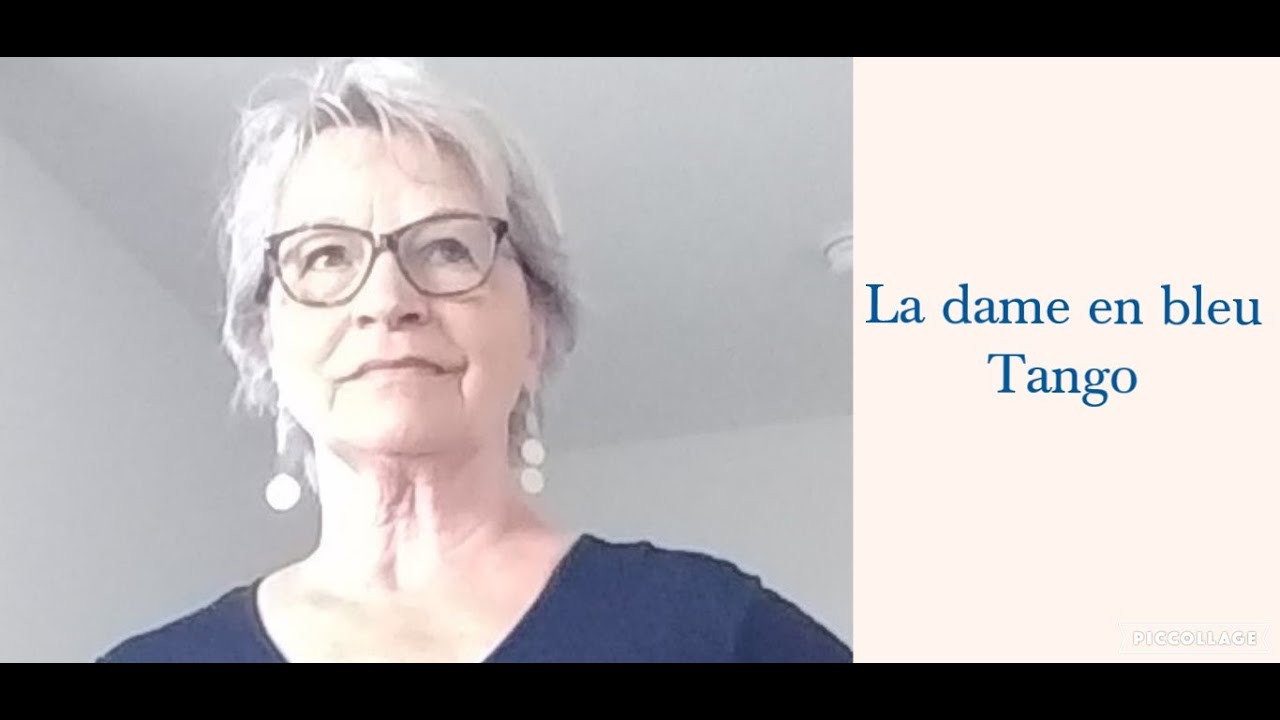 La dame en bleu