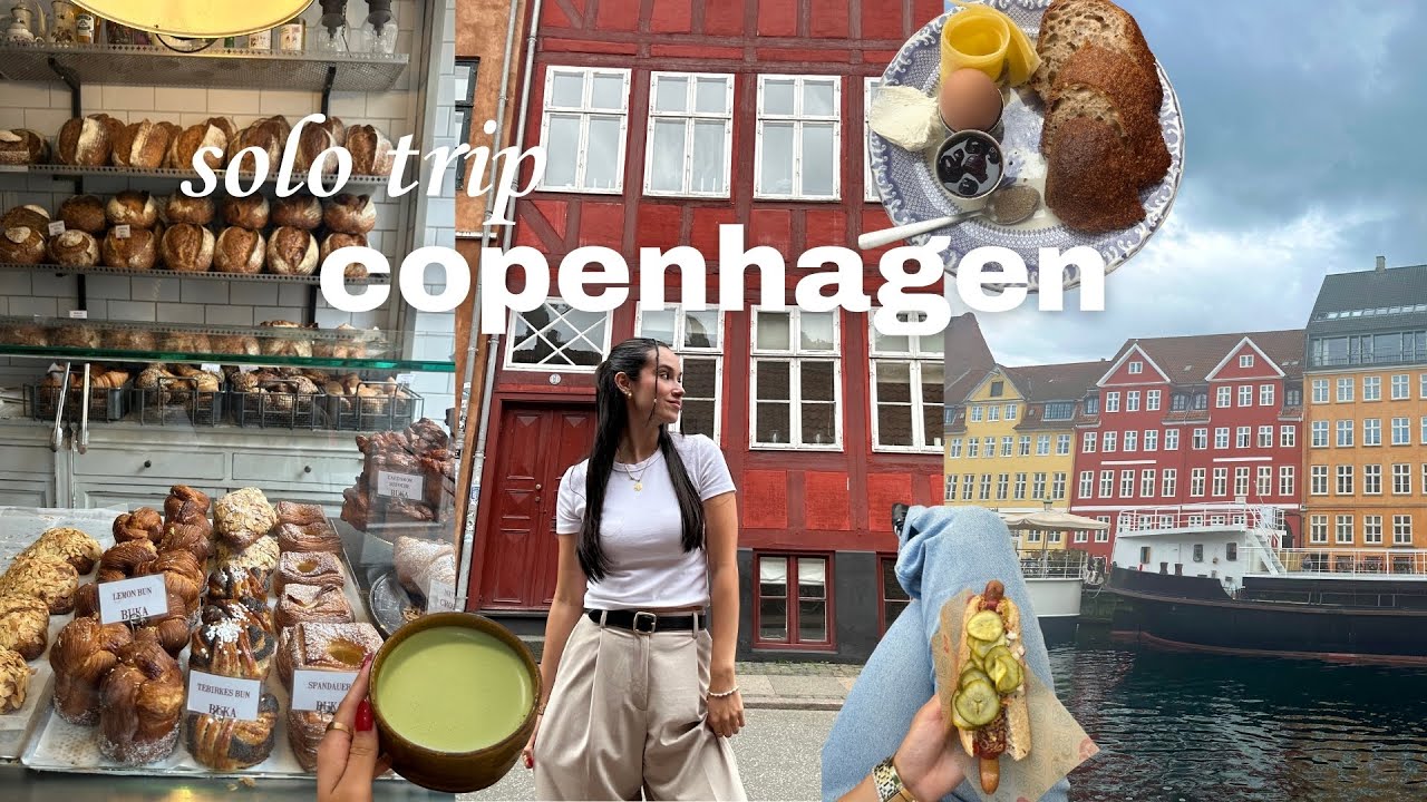 my first SOLO TRIP to copenhagen | cafe hopping, vintage shopping, & exploring the city!