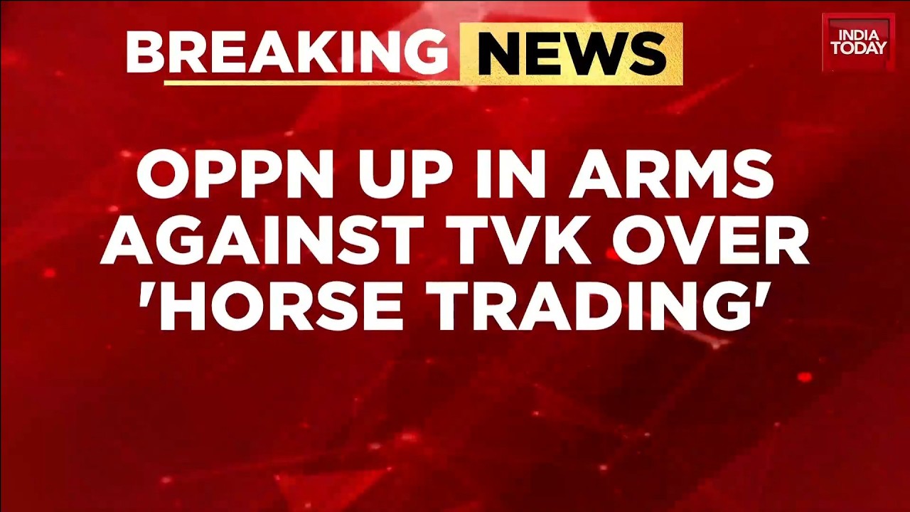 Политическая борьба в Тамилнаде: DMK и AIADMK обвиняют TVK в подкупе депутатов и обращаются к губ...