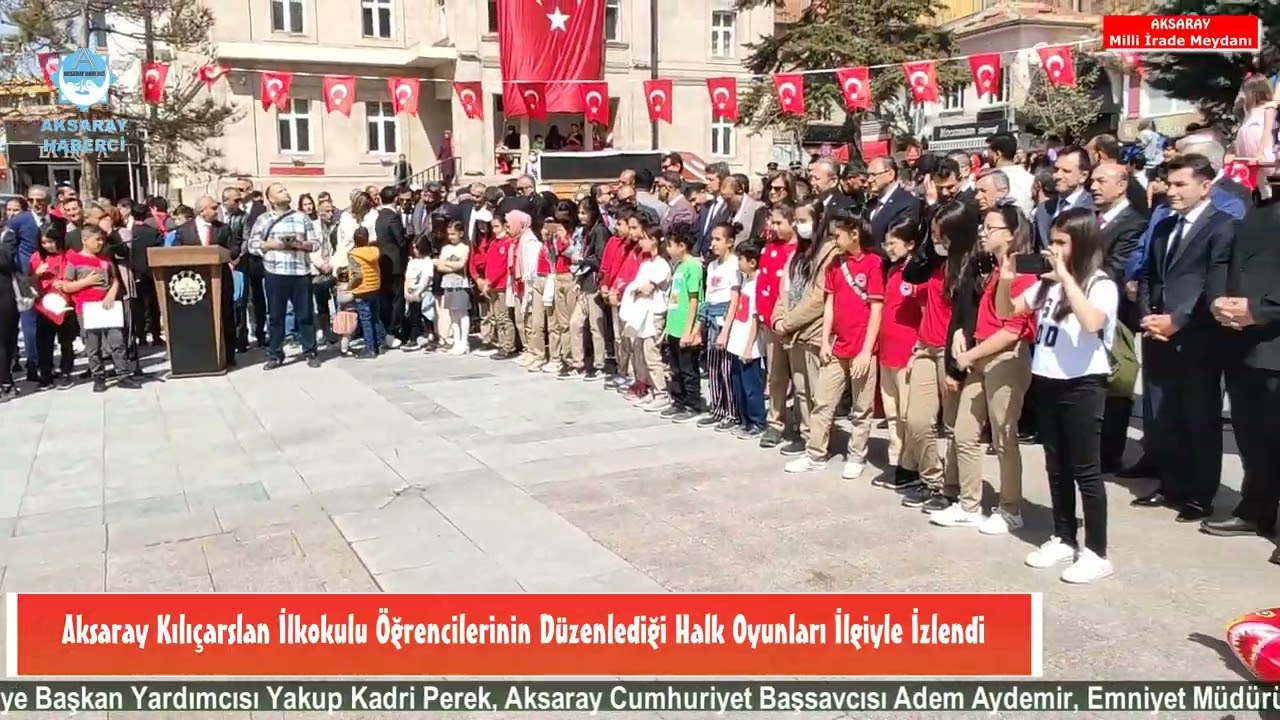 Aksaray Merkez Kılıçarslan İlkokulu Halk Oyunları Gösterisi
