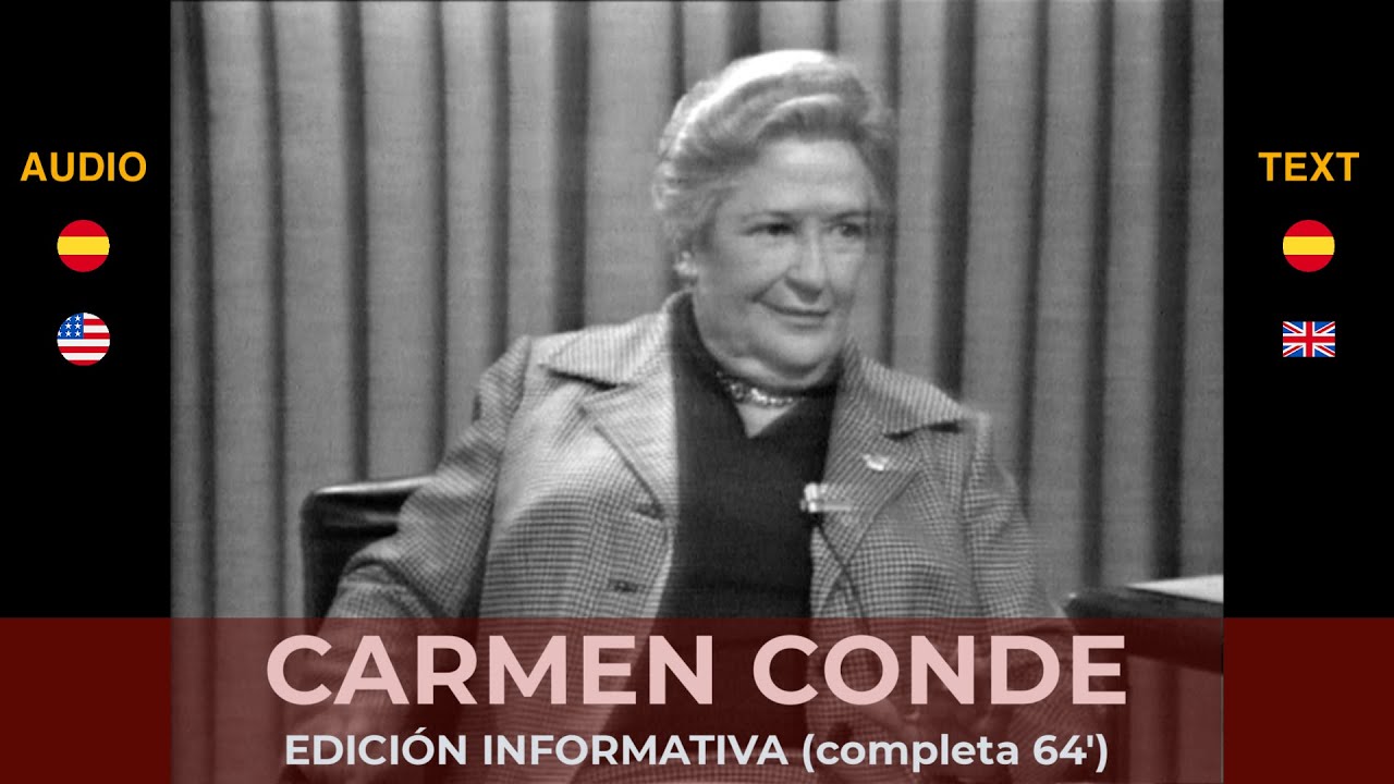 CONDE, Carmen A FONDO - EDICI&Oacute;N INFORMATIVA Y RESTAURADA - 10 de septiembre de 1978 - 15'