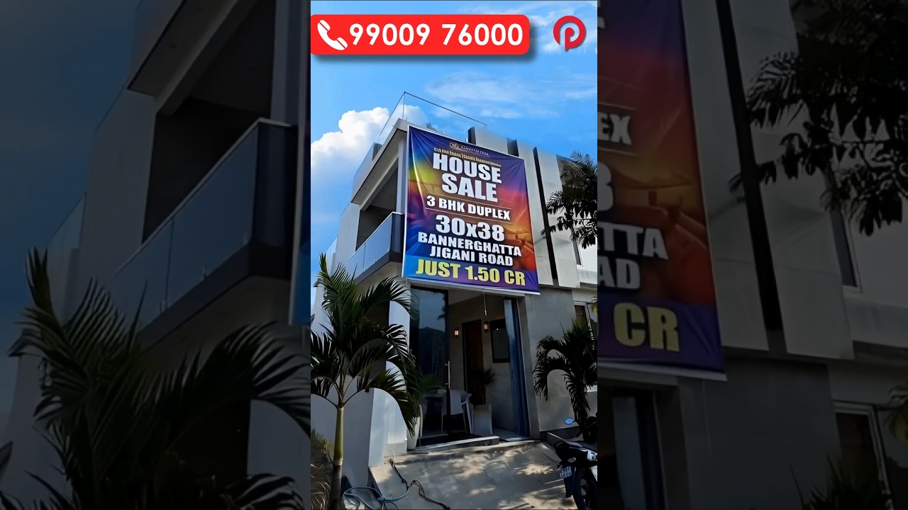 🔥Independent House for sale in Bangalore ✅Duplex house in Bangalore | House Bannerghatta Jigani Road