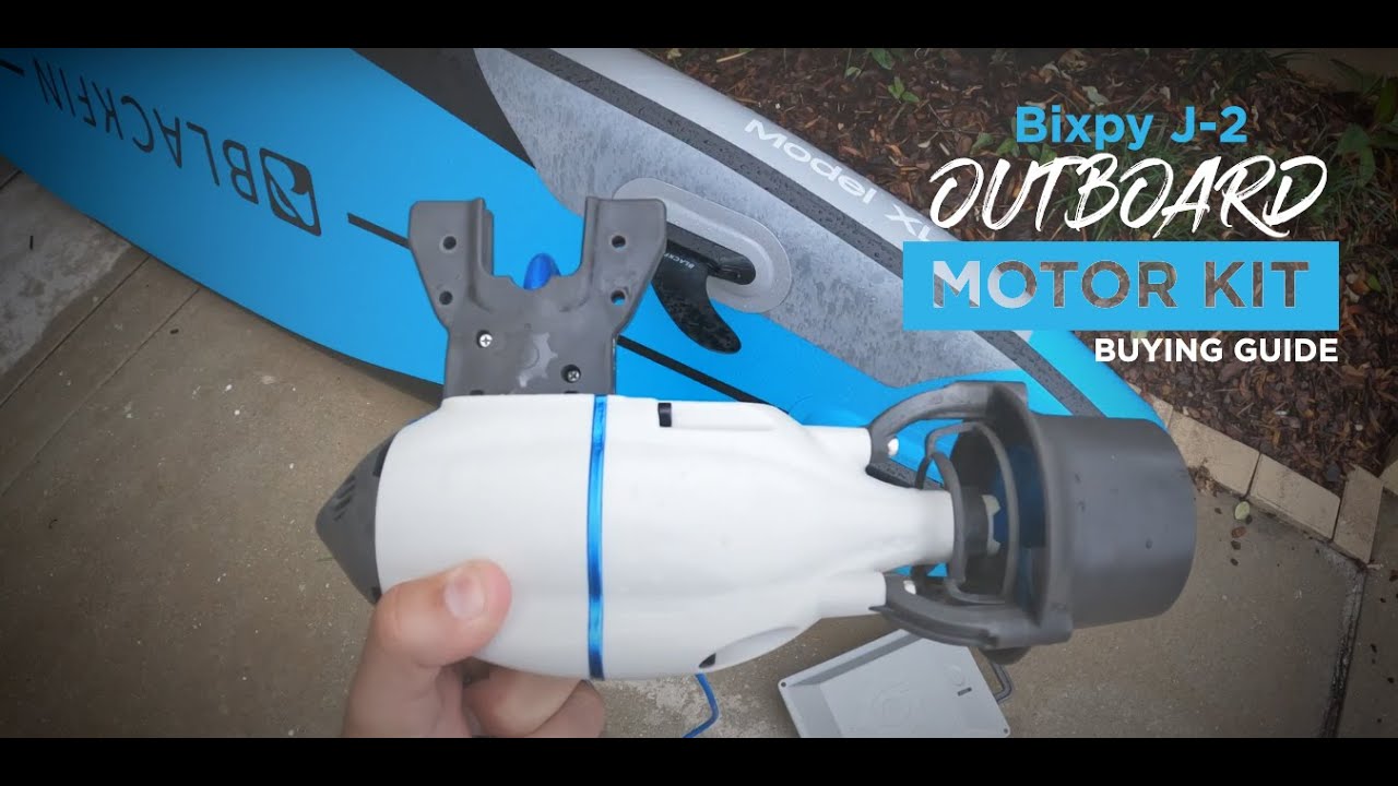 Bixpy J-2 Outboard Motor Kit Review | Inflatable Stand Up Paddle Board | Kayak Motor