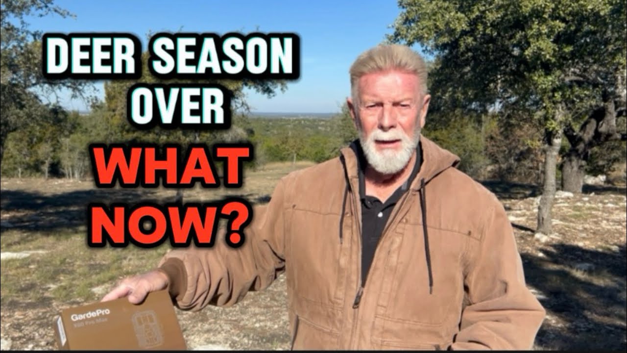 Фотоловушка GardePro X60 Pro Max | Что делать после окончания сезона охоты на оленей?