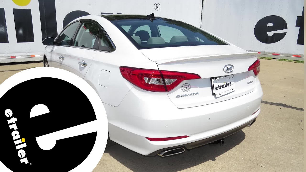 etrailer | 2016 Hyundai Sonata Curt Trailer Hitch Receiver: Complete Installation