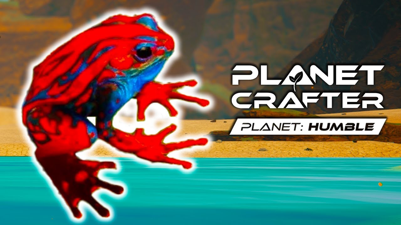 It's all about the FROGS in Planet Crafter - Planet Humble DLC [E20]