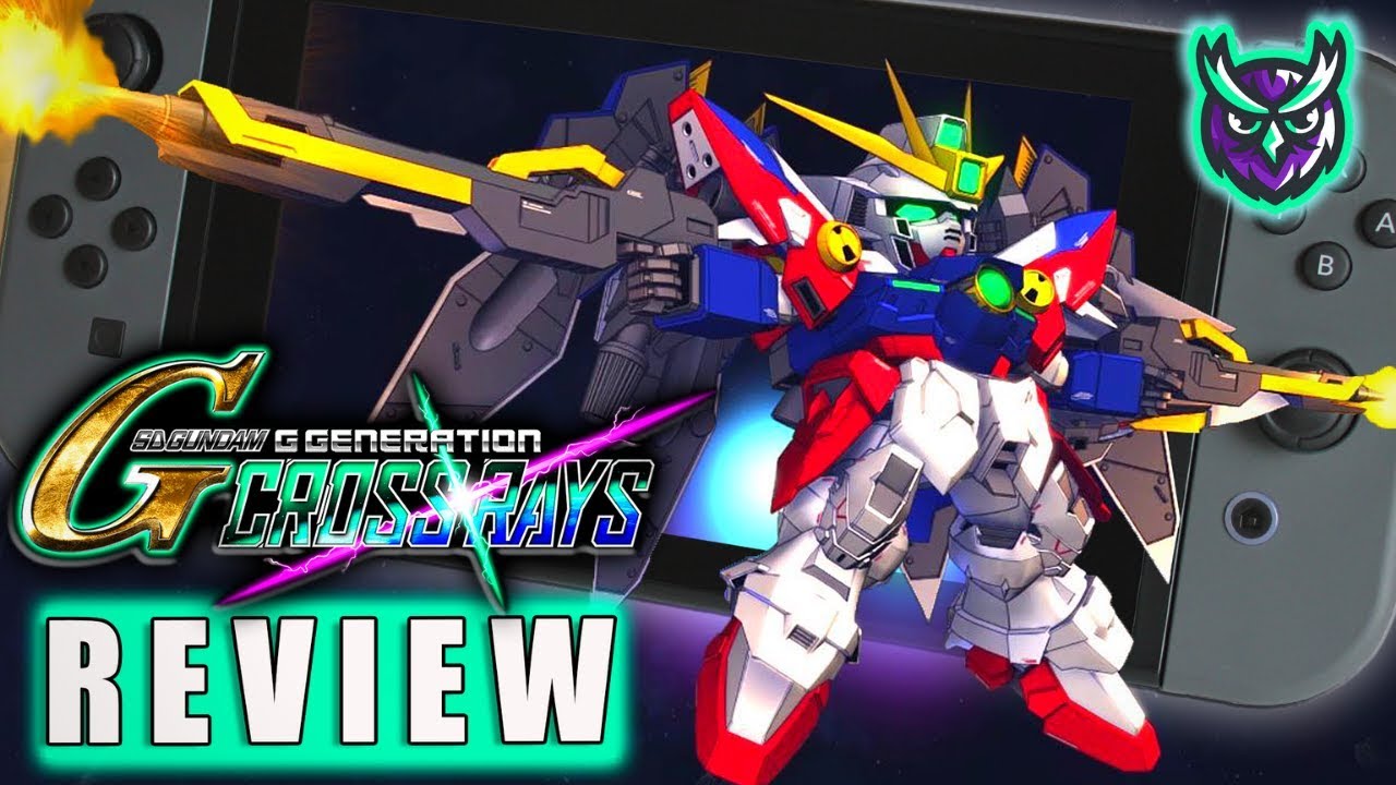 SD Gundam G Generation Cross Rays Switch Review