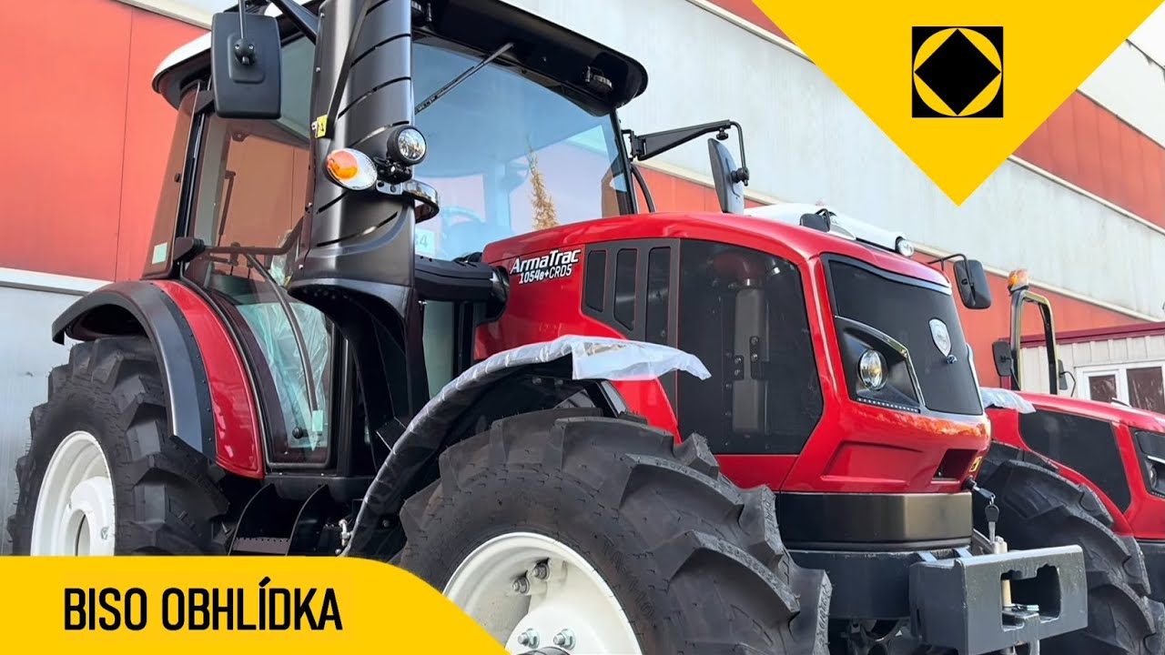 BISO obhlídka v detailu - traktor MAHINDRA ARMATRAC 1054e+ - walkaround