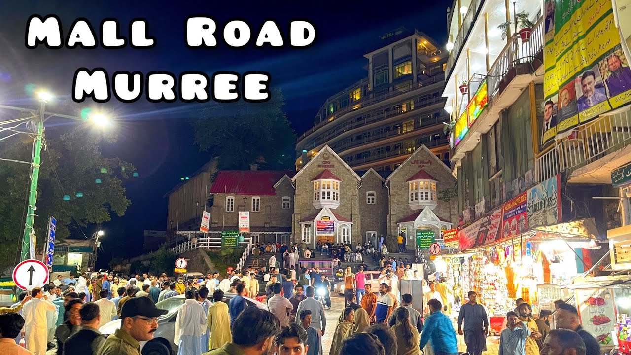 Muree Mall Road Night walk with czn’s