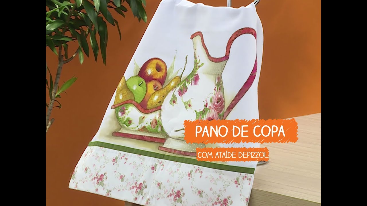 Pano de Copa com Ataíde Depizzol | Vitrine do Artesanato na TV - Rede Família